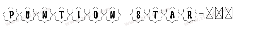 puntion star字体转换 puntion star字体转换